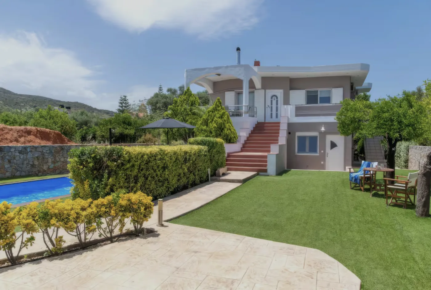 Exterior of Villa Morea